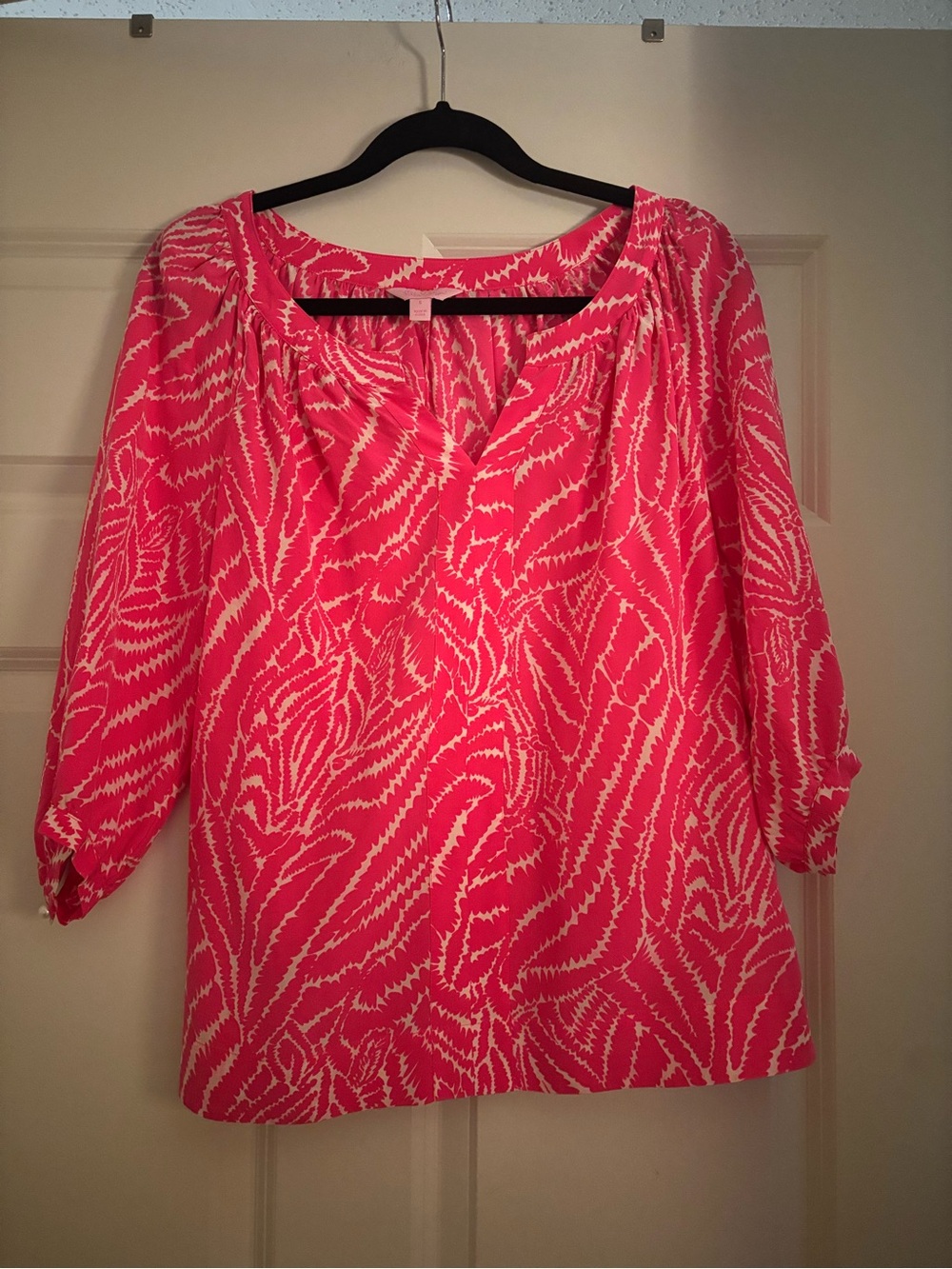 Lilly Pulitzer Pink Elsa Blouse - great condition